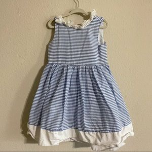 Tommy Bahama linen toddler girls dress size 5T